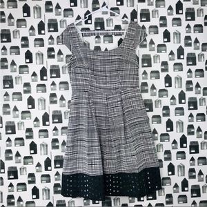 Nine West black and white dress